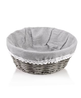 SINO Koszyk 23x23x9cm materiał koronka