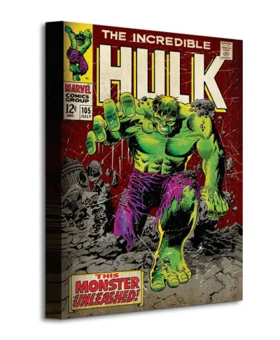 Incredible Hulk (Monster Unleashed) - Obraz na płótnie
