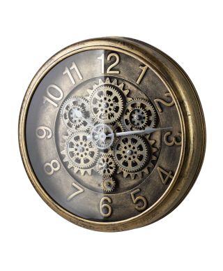 RAMSEY Zegar 40x40x7,5cm ruchomy cichy mechanizm