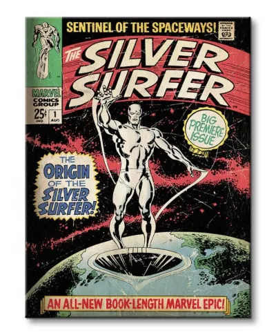 Silver Surfer (The Origin) - Obraz na płótnie