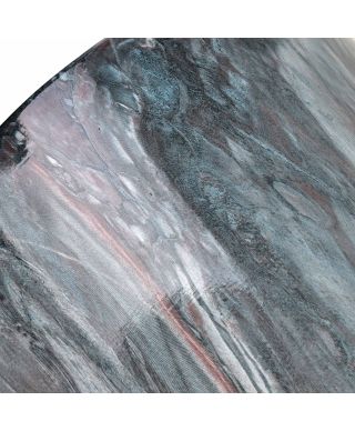 NEVA MARBLE Komplet 3 osłonek ceramicznych 28x28x29/23,5x23,5x26,5/19x19x24,5cm