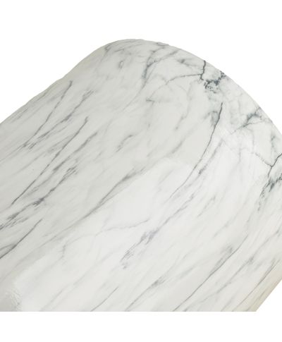 NEVA MARBLE Komplet 3 osłonek ceramicznych 37x37x45,5/30,5x30,5x42,5/24x24x40 cm