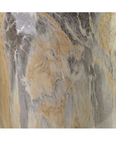 NEVA MARBLE Komplet 3 osłonek ceramicznych 30,5x30,5xh30,5/26x26x27/20,5x20,5x23 cm
