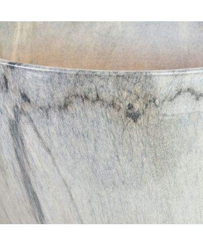 NEVA MARBLE Komplet 3 osłonek ceramicznych 25x25x21/20,5x20,5x18/16x16x15 cm