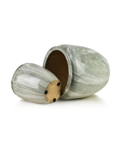 NEVA MARBLE Komplet 2 osłonek ceramicznych 30,5x30,5x30,5/20,5x20,5x23 cm