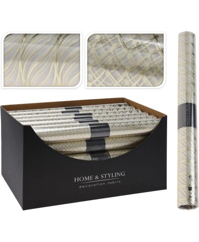 TKANINA DEKORACYJNA ORGANZA 36X200CM