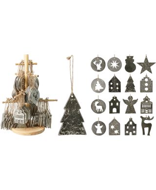 DEKORACYJNA ZAWIESZKA 8CM