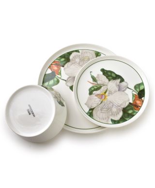 LEA TREE Komplet obiadowy 18części26cm obiad/21cm deser/15cm miska