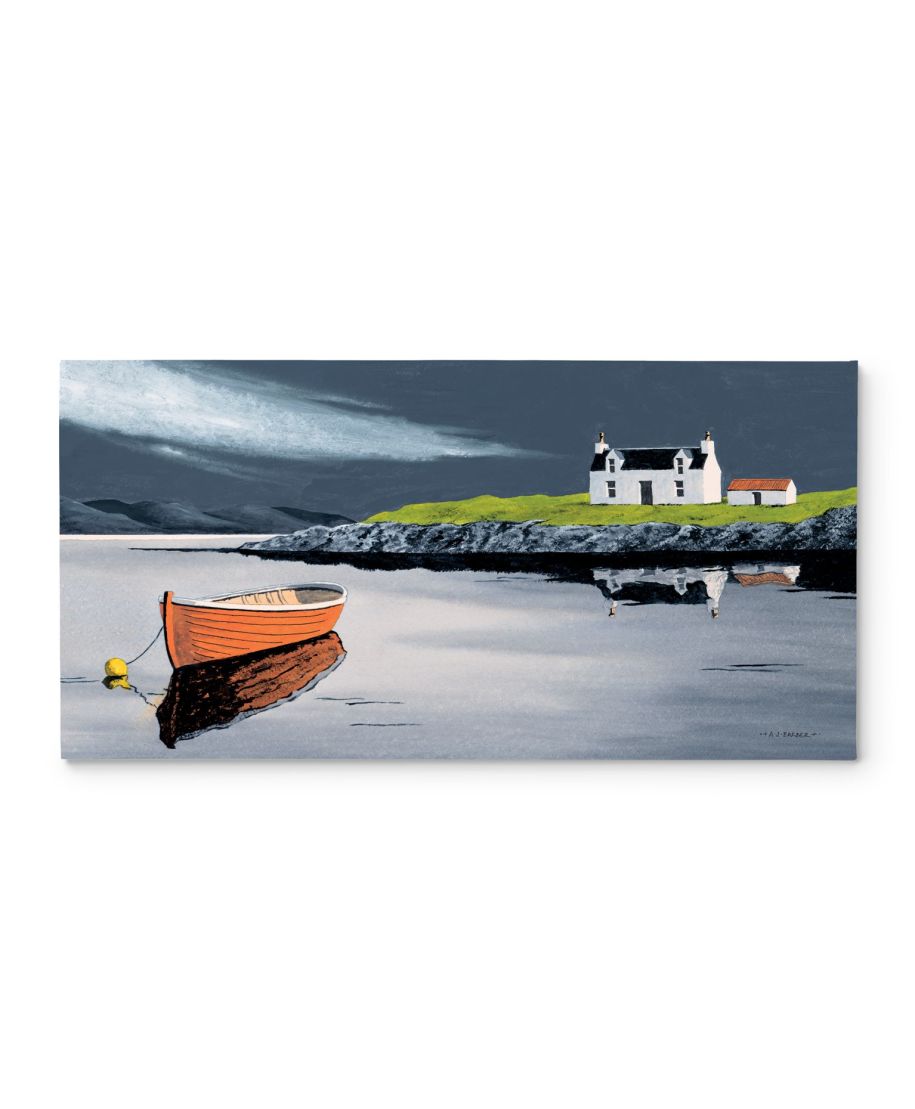 Silver Light Lewis - obraz na płótnie