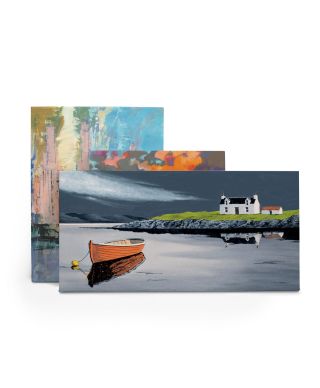 Silver Light Lewis - obraz na płótnie