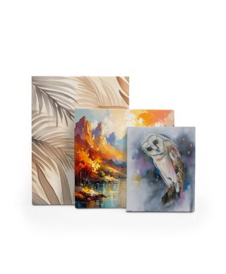 Owl Watching - obraz na płótnie