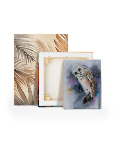 Owl Watching - obraz na płótnie