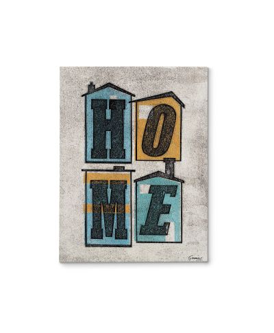 Home - obraz na płótnie