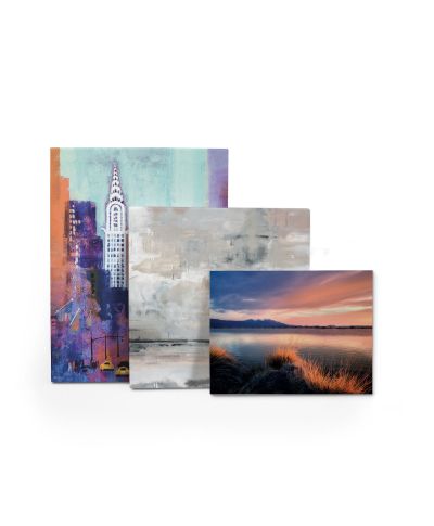 Sunrise On Borax Pond - obraz na płótnie