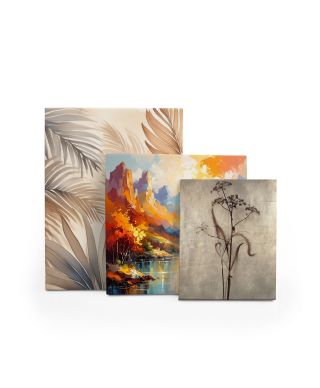 Dried Grasses II - obraz na płótnie