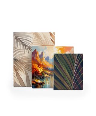 Dark Tropics II - obraz na płótnie