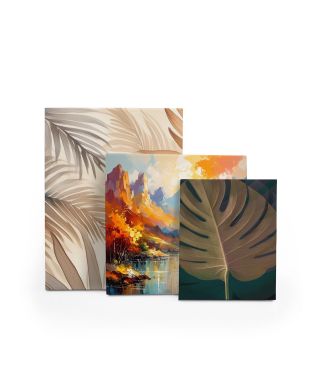 Dark Tropics III - obraz na płótnie