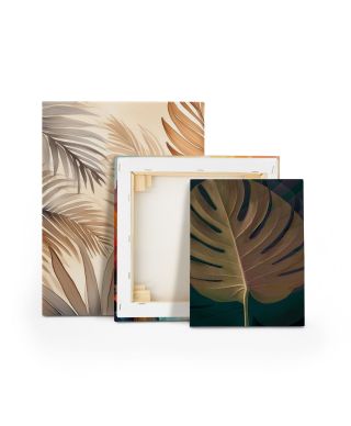 Dark Tropics III - obraz na płótnie