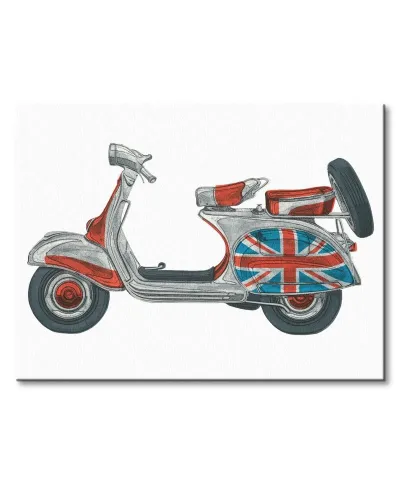 Vespa - Obraz na płótnie