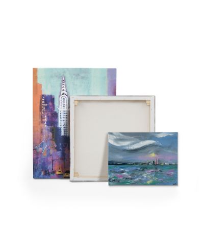 Poolbeg Chimneys - obraz na płótnie