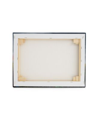 Sunset Over Wildflowers - obraz na płótnie