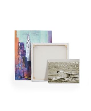 Sepia Whale - obraz na płótnie