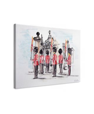 London Guards - obraz na płótnie