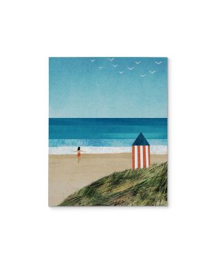 Beach Girl I - obraz na płótnie