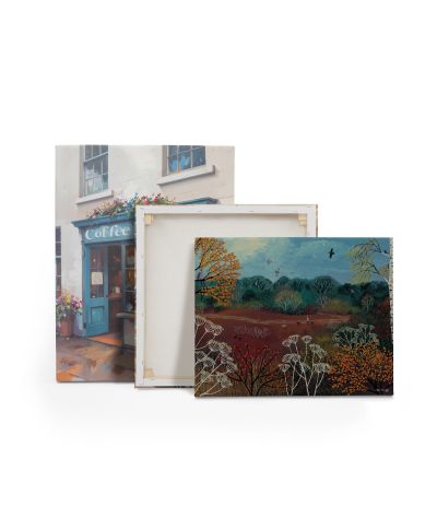 Autumn Walk - obraz na płótnie