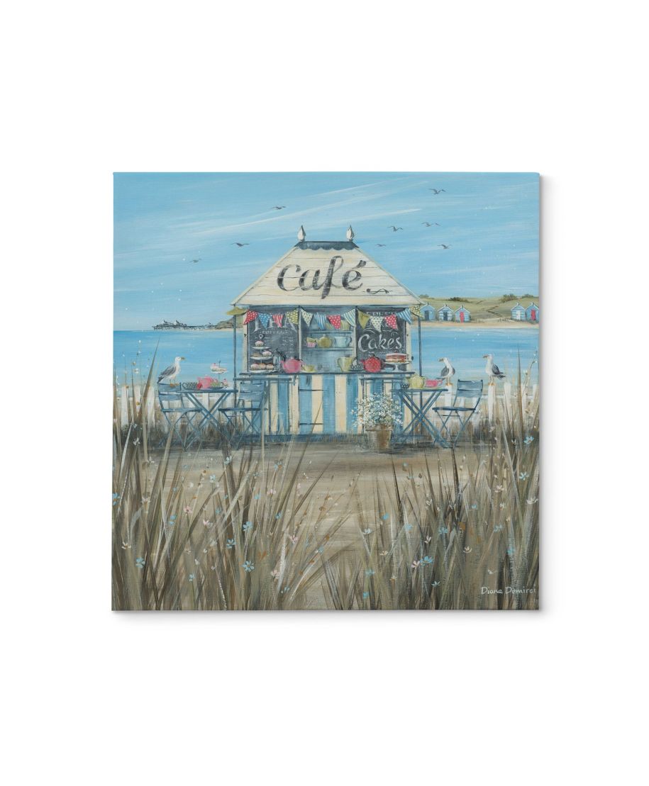 Beach Café - obraz na płótnie