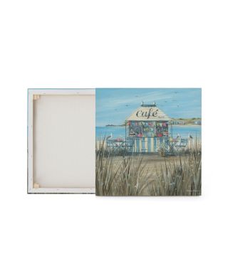 Beach Café - obraz na płótnie