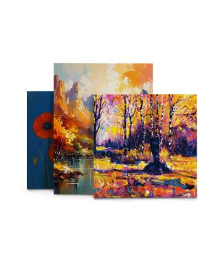 Gattles Cross Scarr - obraz na płótnie