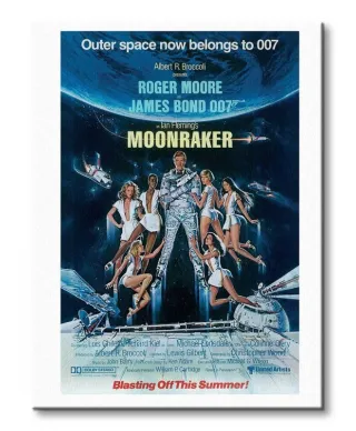 James Bond (Moonraker) - Obraz na płótnie