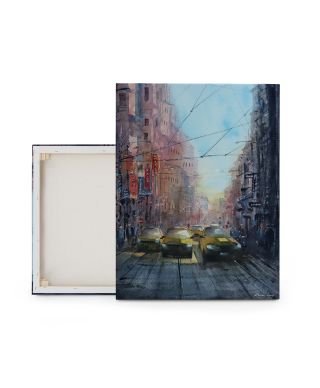 New York On A Sunny Afternoon - obraz na płótnie