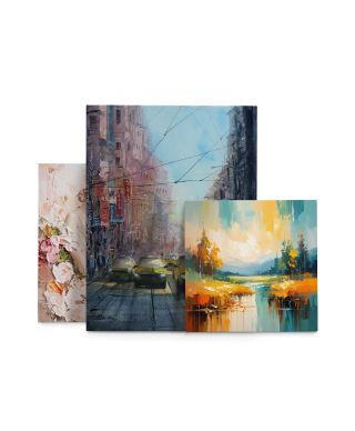 New York On A Sunny Afternoon - obraz na płótnie