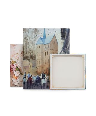 Ribe Cathedral, Denmark - obraz na płótnie