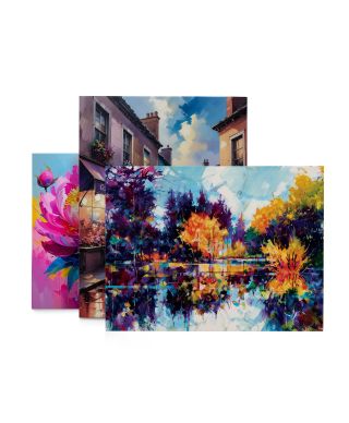 Meadowcliff Colours - obraz na płótnie