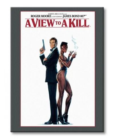 James Bond (A View To A Kill) - Obraz na płótnie