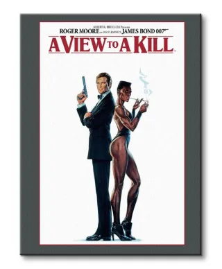 James Bond (A View To A Kill) - Obraz na płótnie