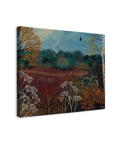 Autumn Walk - obraz na płótnie