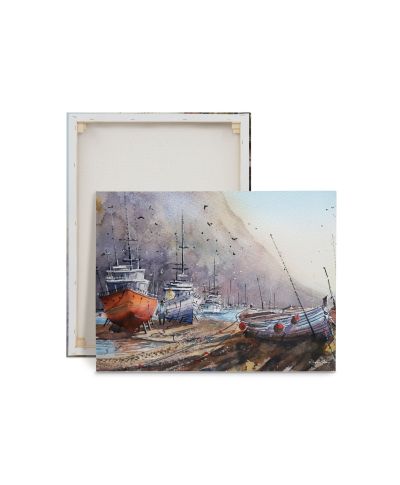 Docked - obraz na płótnie