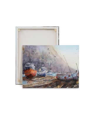 Docked - obraz na płótnie