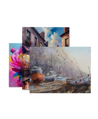 Docked - obraz na płótnie