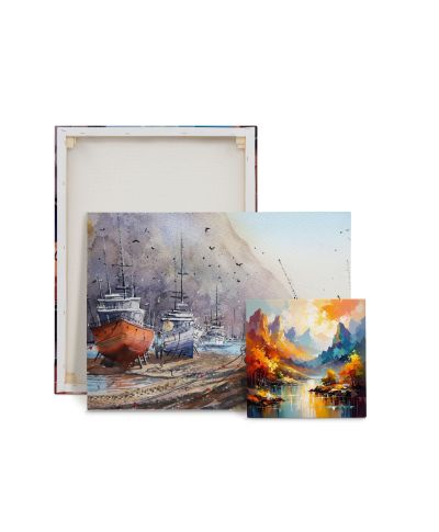 Docked - obraz na płótnie