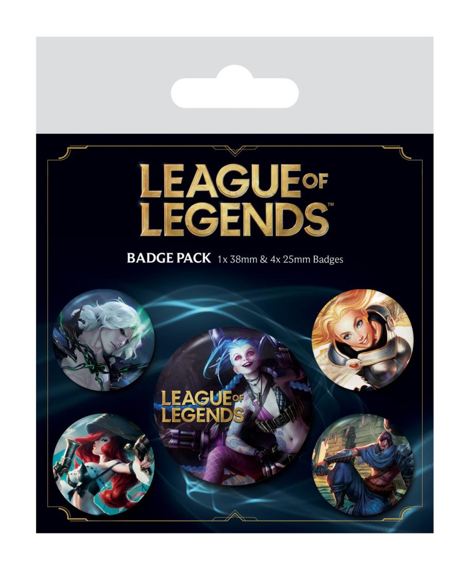 League Of Legends Champions - przypinki