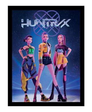 K-Pop Demon Hunters Huntrix - plakat w ramie