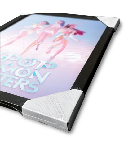 K-Pop Demon Hunters Trio - plakat w ramie