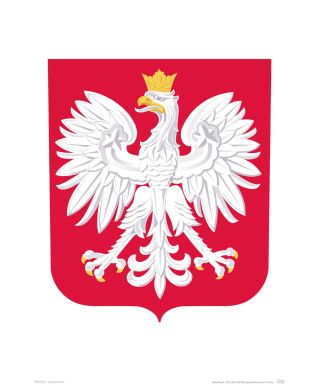 Godło Polski - plakat A4