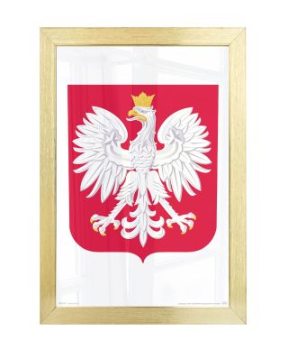 Godło Polski - plakat A4