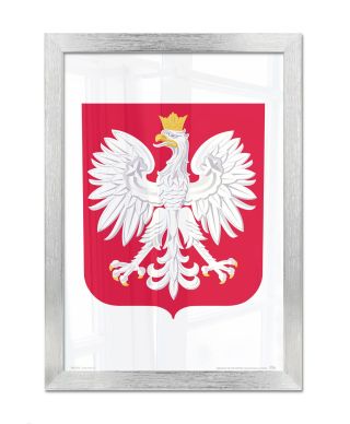 Godło Polski - plakat A4